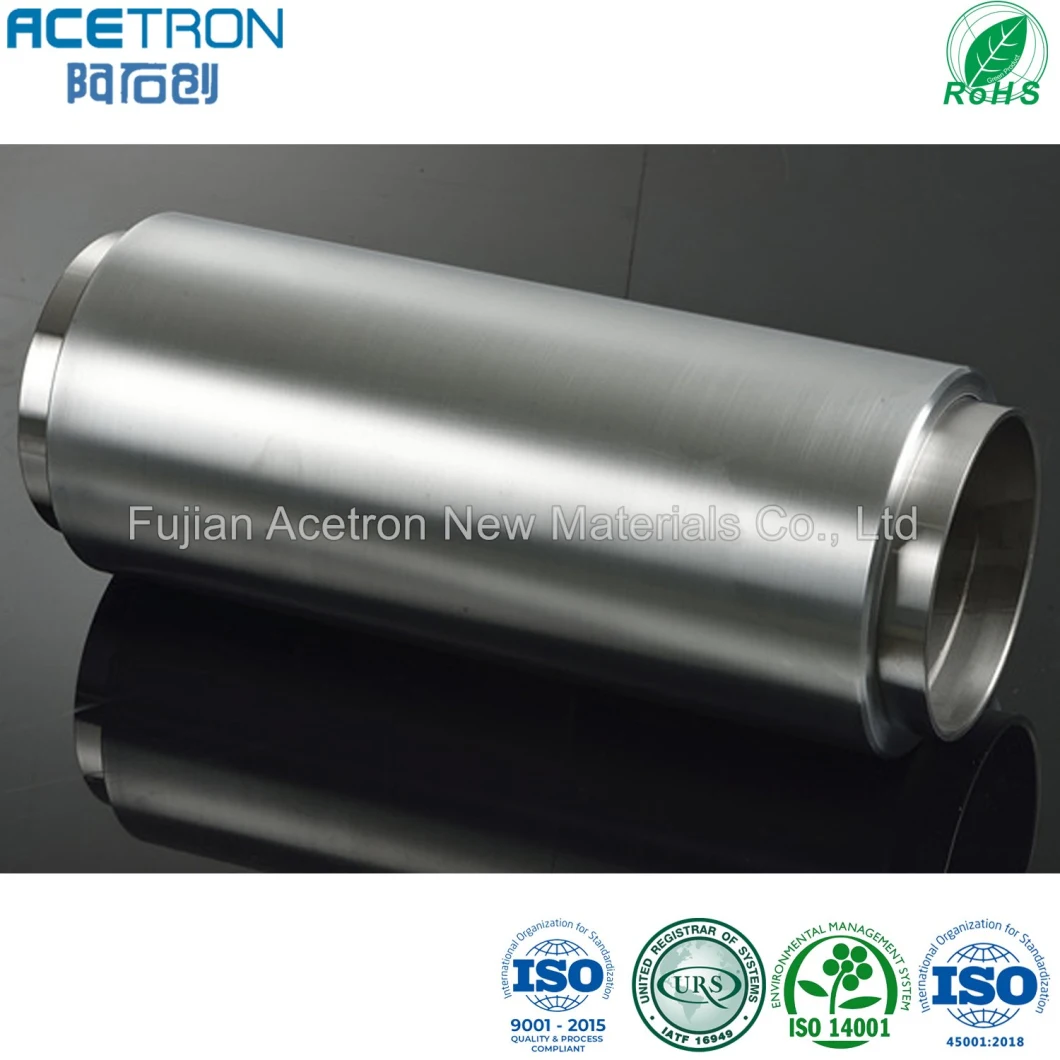 ACETRON 4N 99.99% High Purity Tantalum Tubular Target for Vacuum/PVD Coating