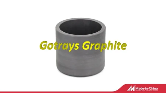 High Pure Graphite Materials Graphite Crucible for Tungsten Carbide Melting Metal