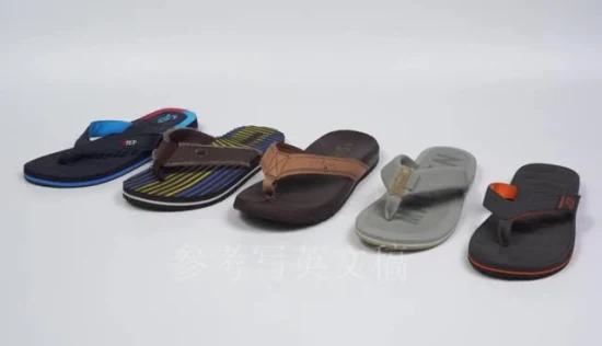 SSD China Factory Low Price Customized High Quality Wearable Sandal Slippers Flip Flop