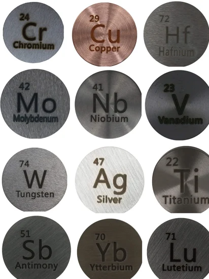 99.9% Nickel Cobalt Chromium Aluminum Yttrium Tantalum Alloy Sputtering Target for PVD Process