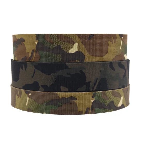 Customized UV-Resistant Camouflage Webbing Camo Strap