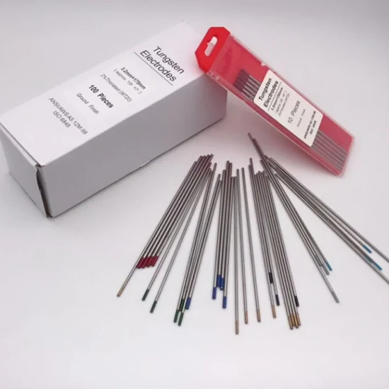 TIG Red Thoriated Wt20 Tungsten Electrode 175 150 Length