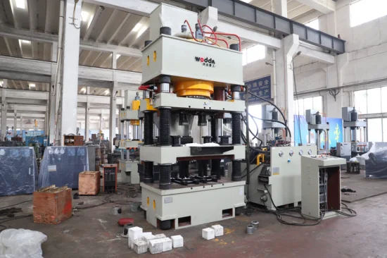 500-Ton Four-Column Automatic High-Efficiency Salt Block Production Line Customized Oil Hydraulic Press Machine with CE ISO9001 Powder Material Forming